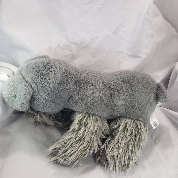 Walgreens Gray Schnauzer Dog Plush Stuffed Animal 14 Inch Sitting 2019 - Picture 3 of 8